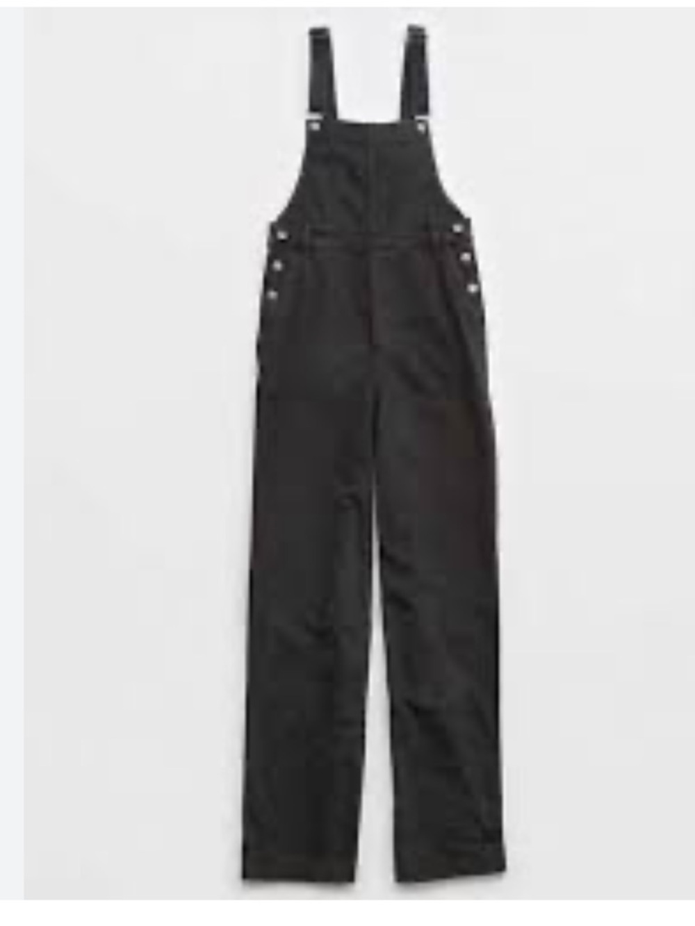 AERIE Denim Overalls Woman XL Baggy Wide Leg Carpenter Streetwear Utility 2024